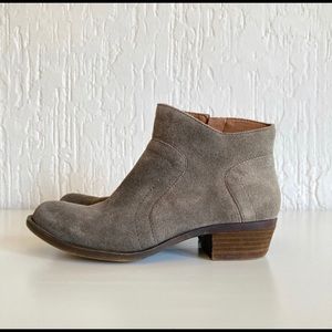 Lucky Brand Gray Ankle Booties Size 6